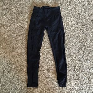 Black size 8 lulu lemon leggings